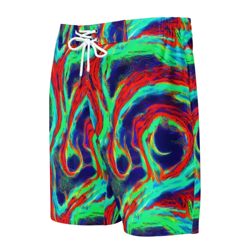 Cerulean Cyclone on a Men's Board Shorts