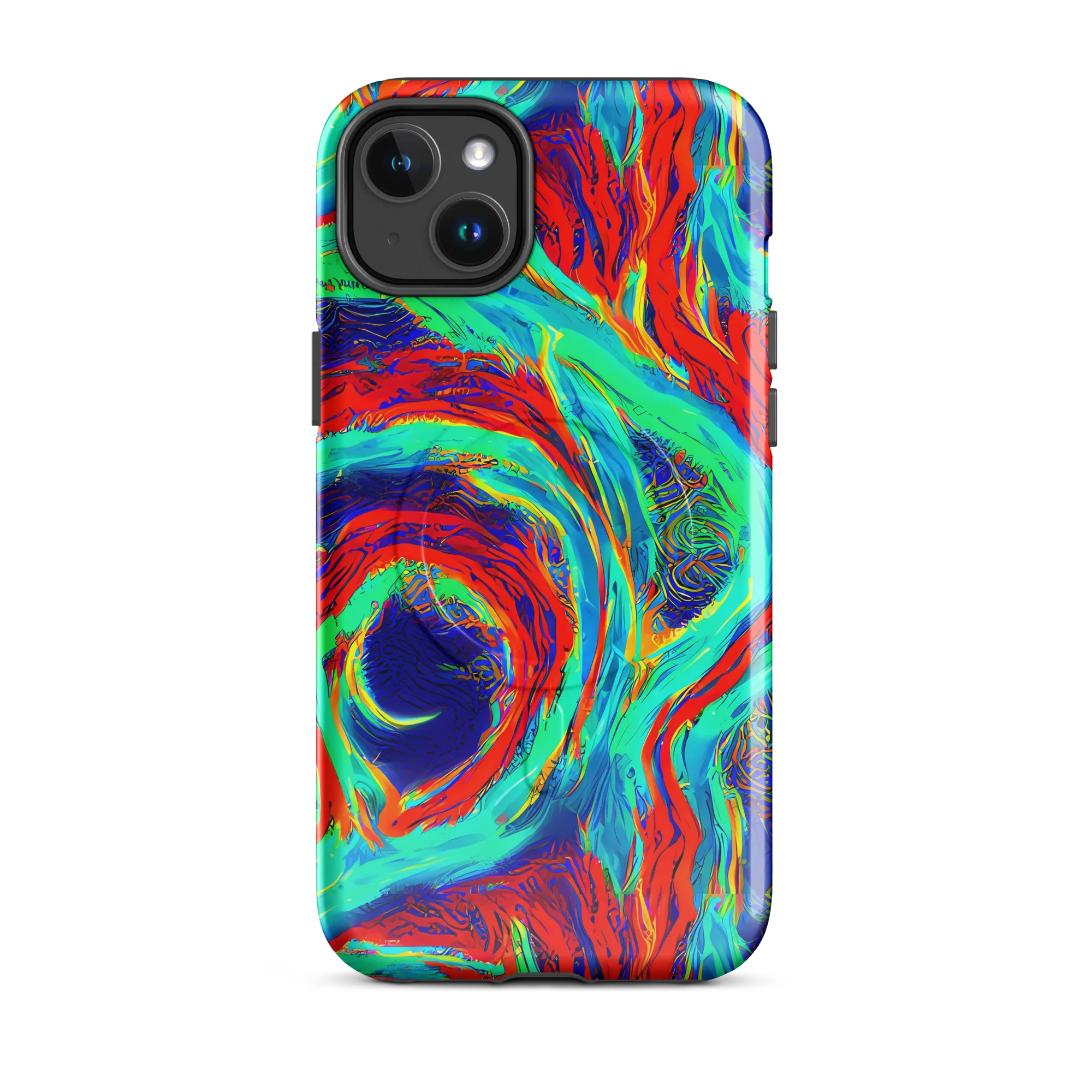 Cerulean Cyclone on MagSafe Tough Case for iPhone® — Front