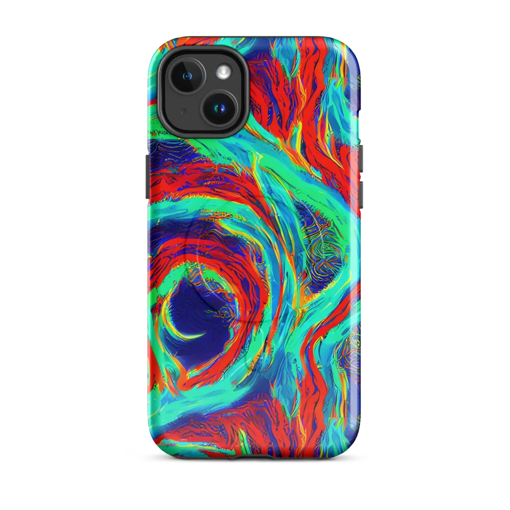 Cerulean Cyclone on MagSafe Tough Case for iPhone® — Front