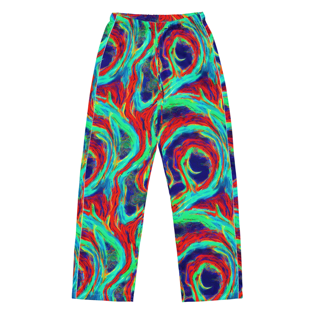 Cerulean Cyclone on Women's Pajama Pants — Front