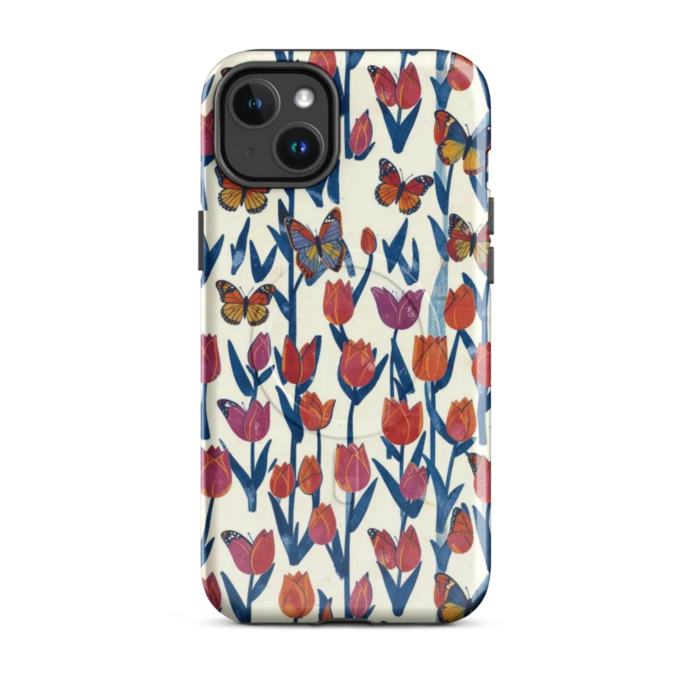 Butterfly Tulip Almanac on MagSafe Tough Case for iPhone® — Front