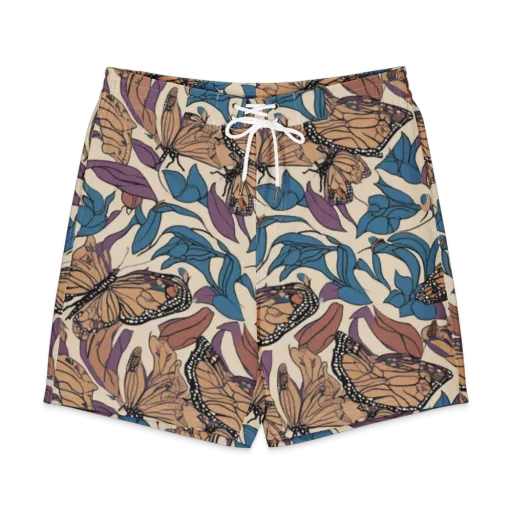 Cobalt Wings on a Men's Board Shorts