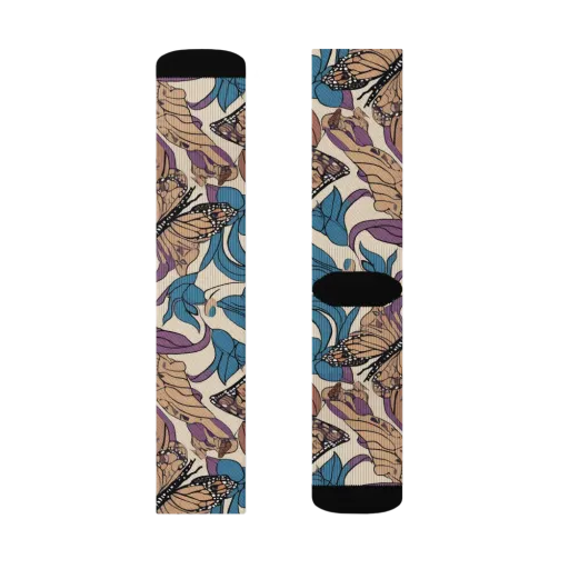 Cobalt Wings on a Socks