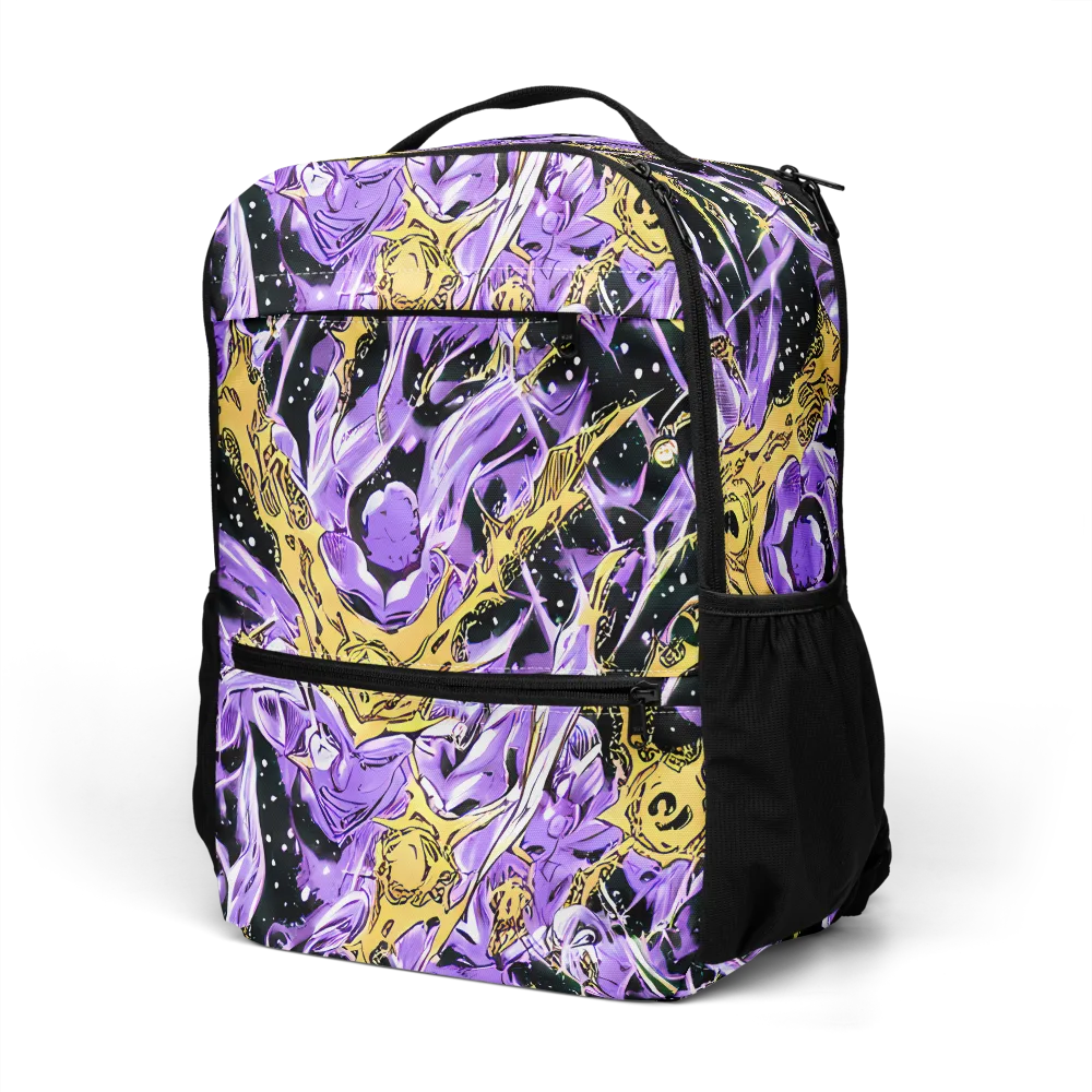 Violet Riot on Utility Backpack — Left Front