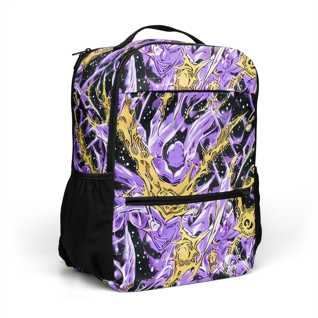 Violet Riot on Utility Backpack — Right Front