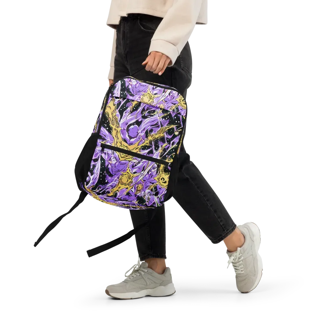 Violet Riot on Utility Backpack — Front
