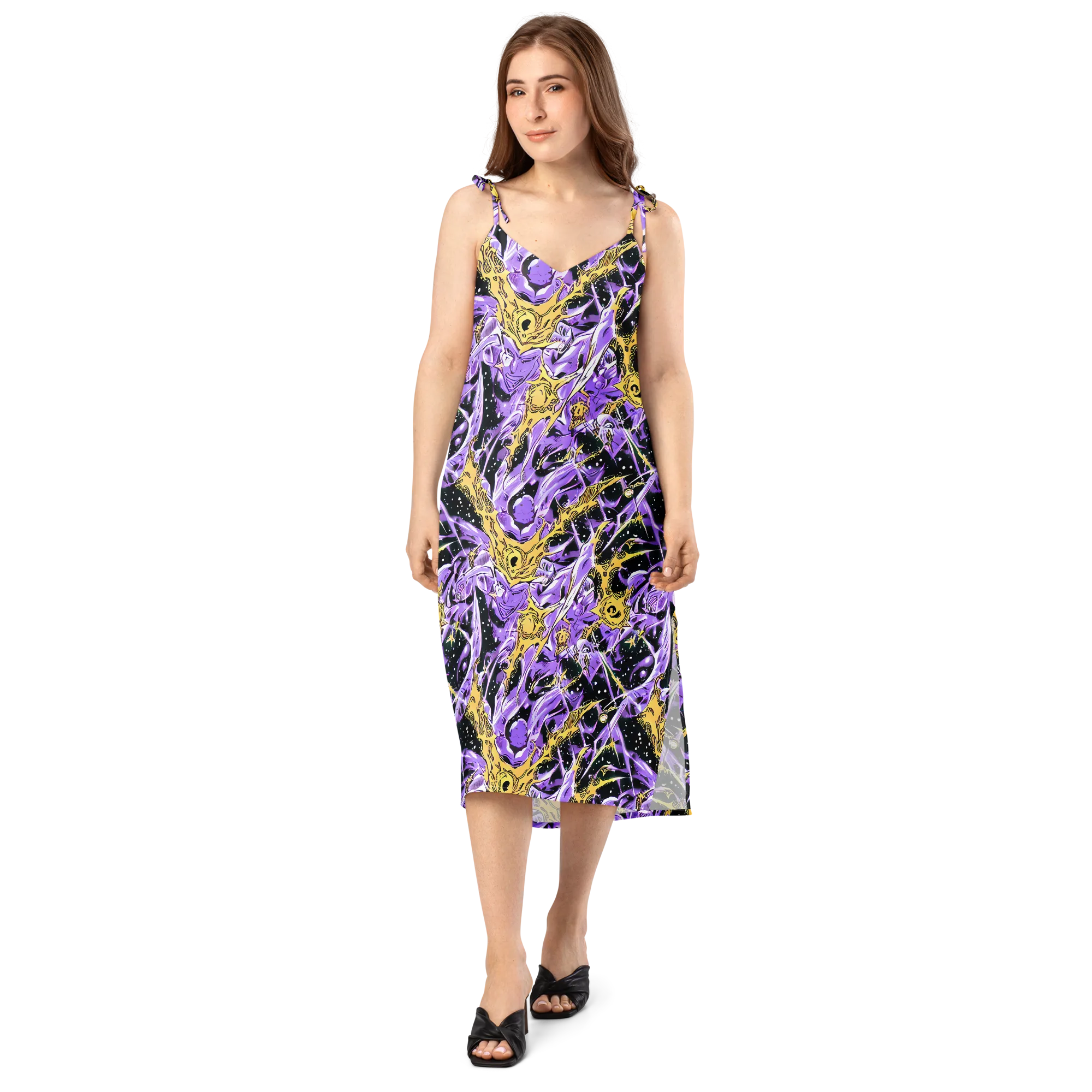 Violet Riot on Slip Dress — Front