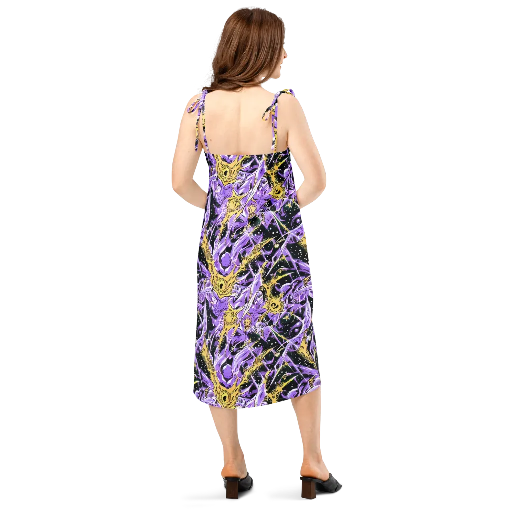 Violet Riot on Slip Dress — Back
