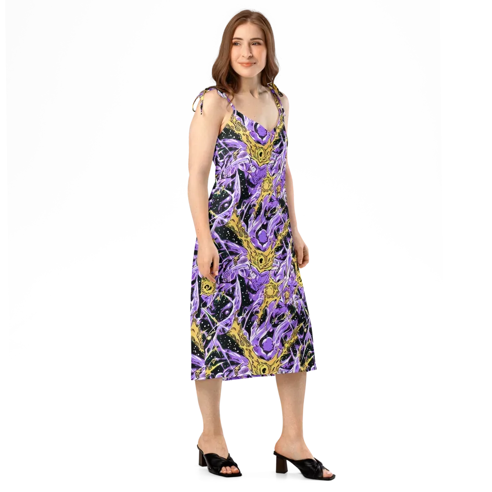 Violet Riot on Slip Dress — Right Front
