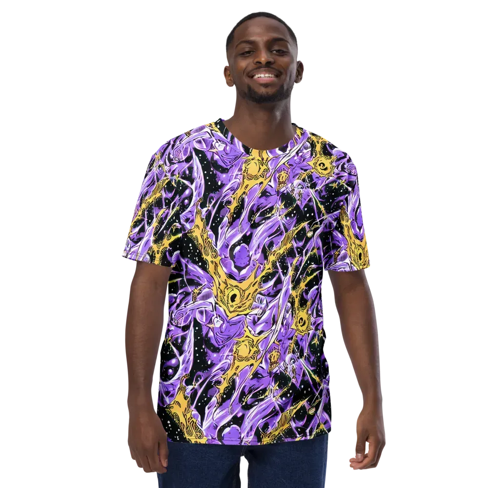 Violet Riot on Men's Crew Neck T-Shirt — Front