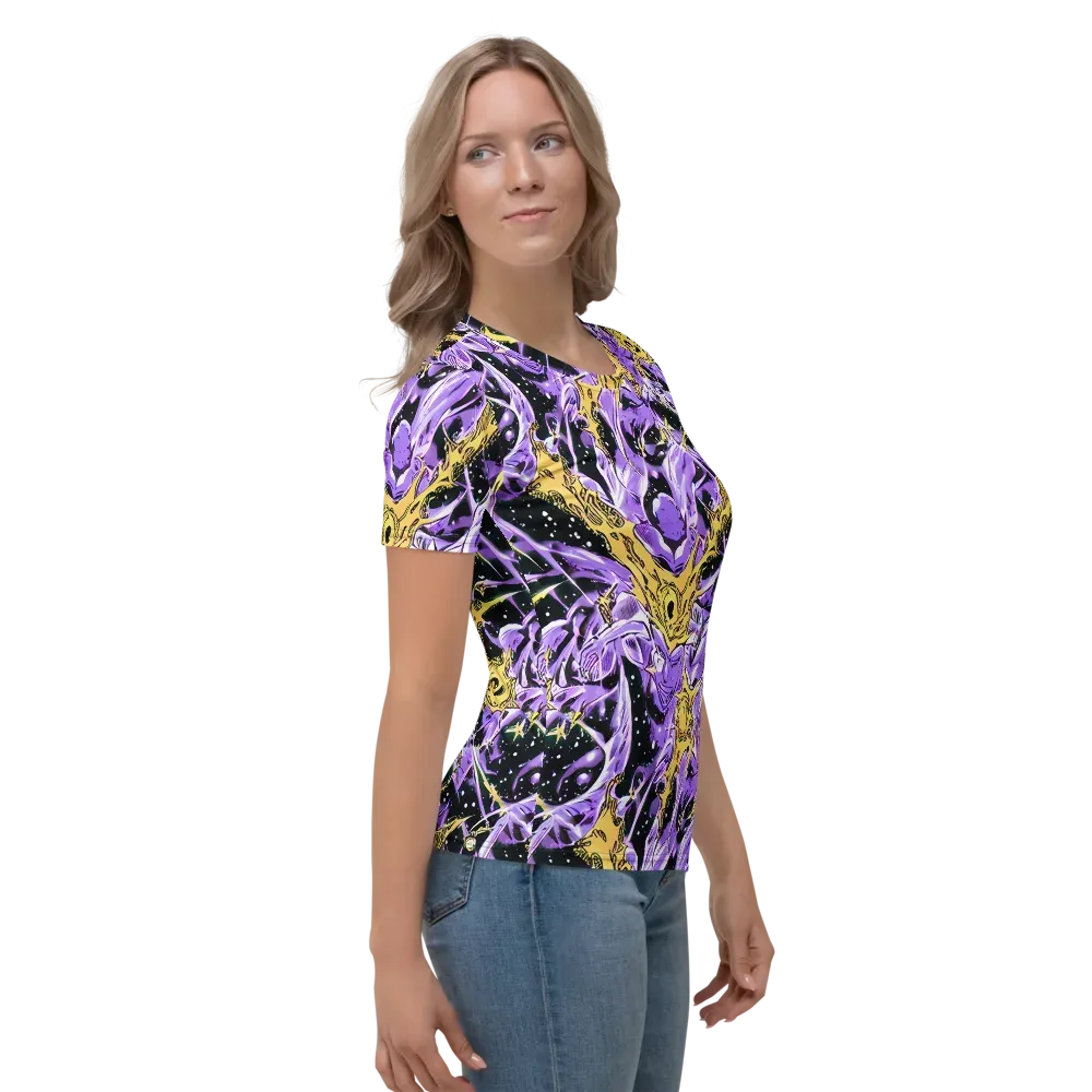 Violet Riot on Women's Crew Neck T-Shirt — Right