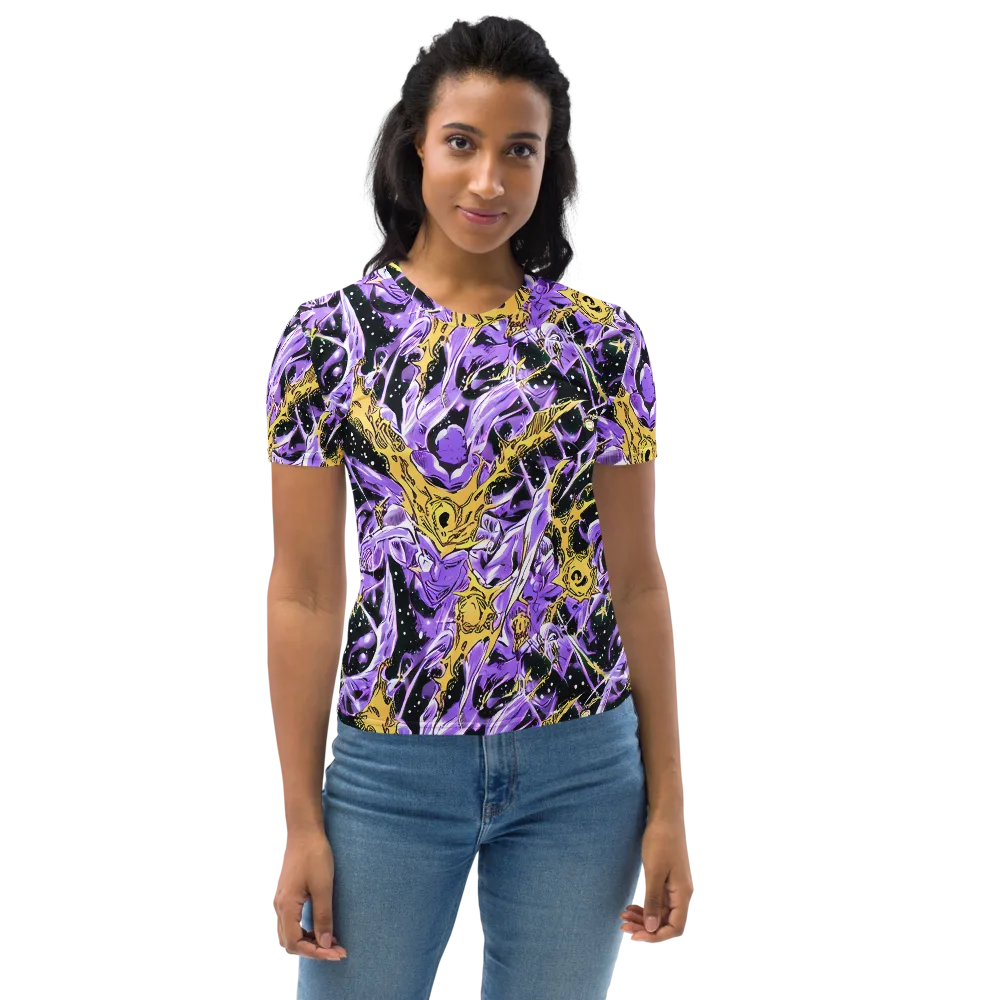 Violet Riot on Women's Crew Neck T-Shirt — Front