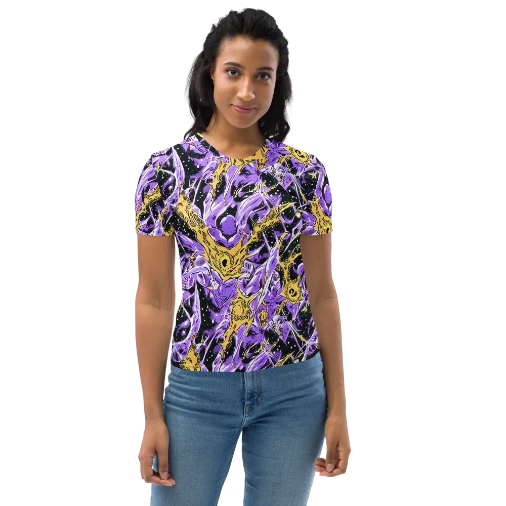 Violet Riot on Women's Crew Neck T-Shirt — Front