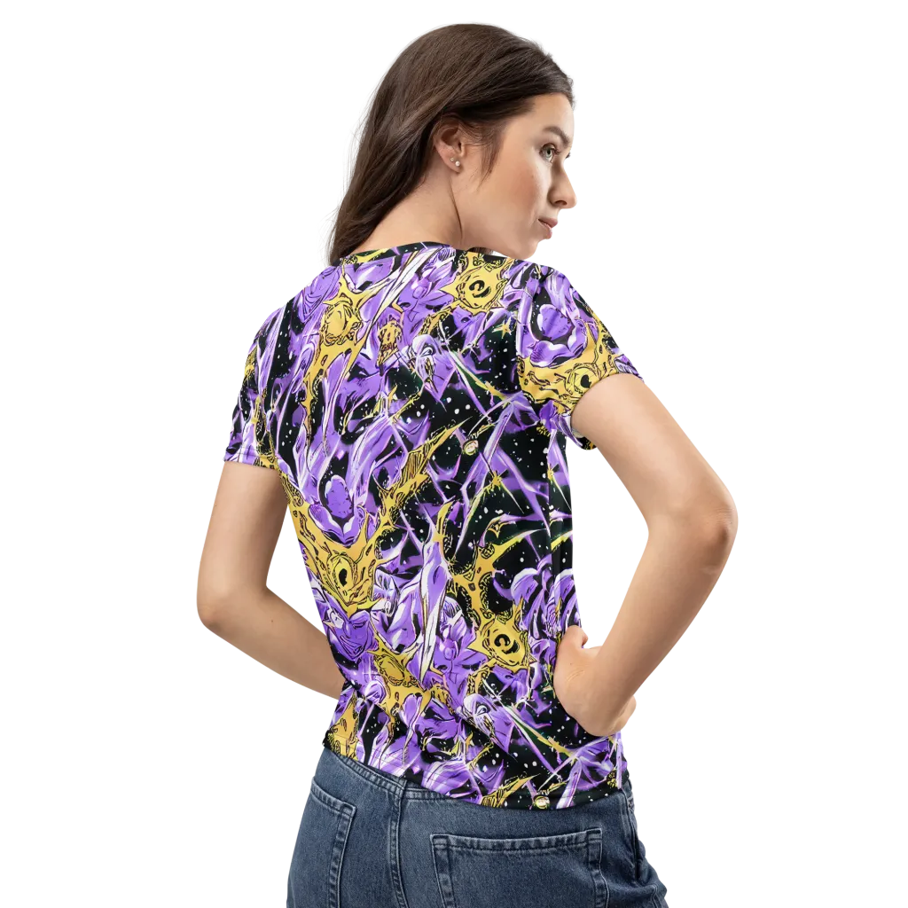 Violet Riot on Women's Crew Neck T-Shirt — Back