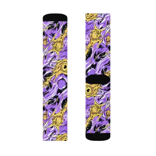 Violet Riot on a Socks