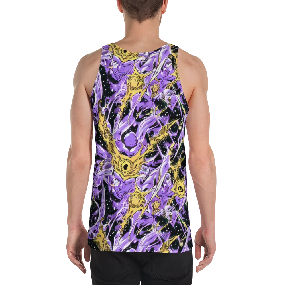 Violet Riot on Men's Tank Top — Back