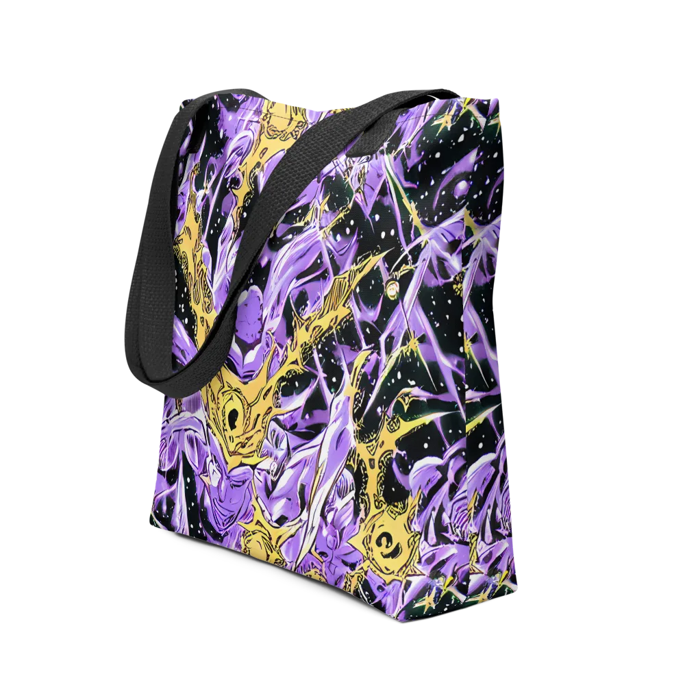 Violet Riot on Tote Bag — Front