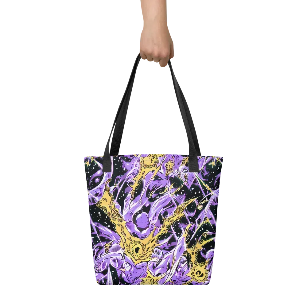 Violet Riot on Tote Bag — Front