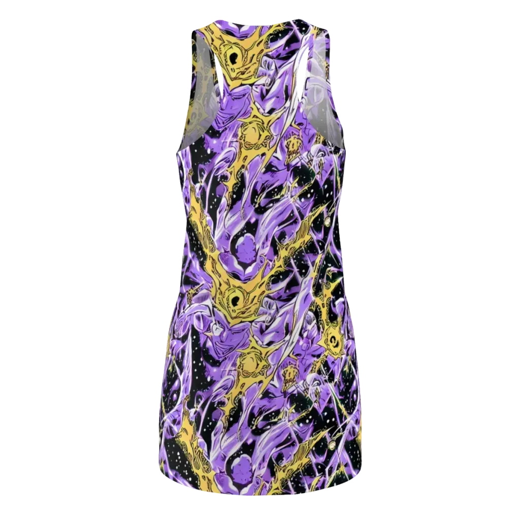 Violet Riot on Racerback Dress — Back