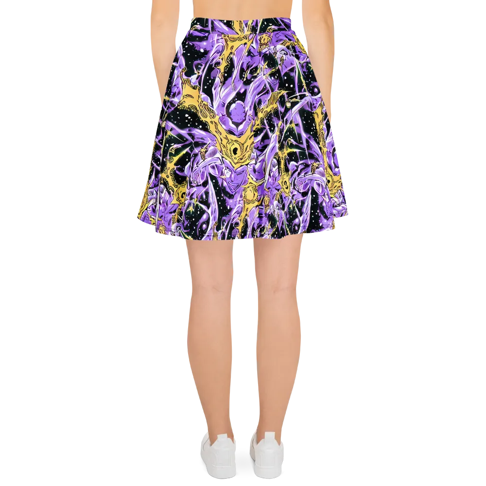 Violet Riot on Skater Skirt — Back