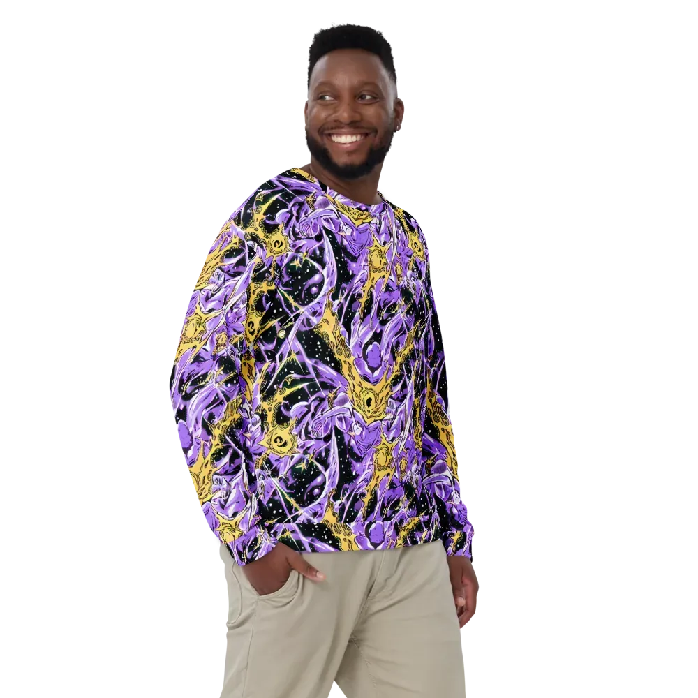 Violet Riot on Sweatshirt — Front