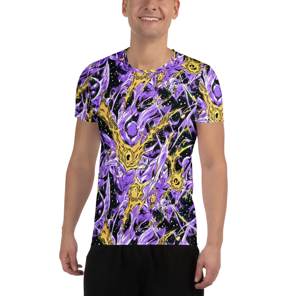Violet Riot on Men's Athletic T-Shirt — Front