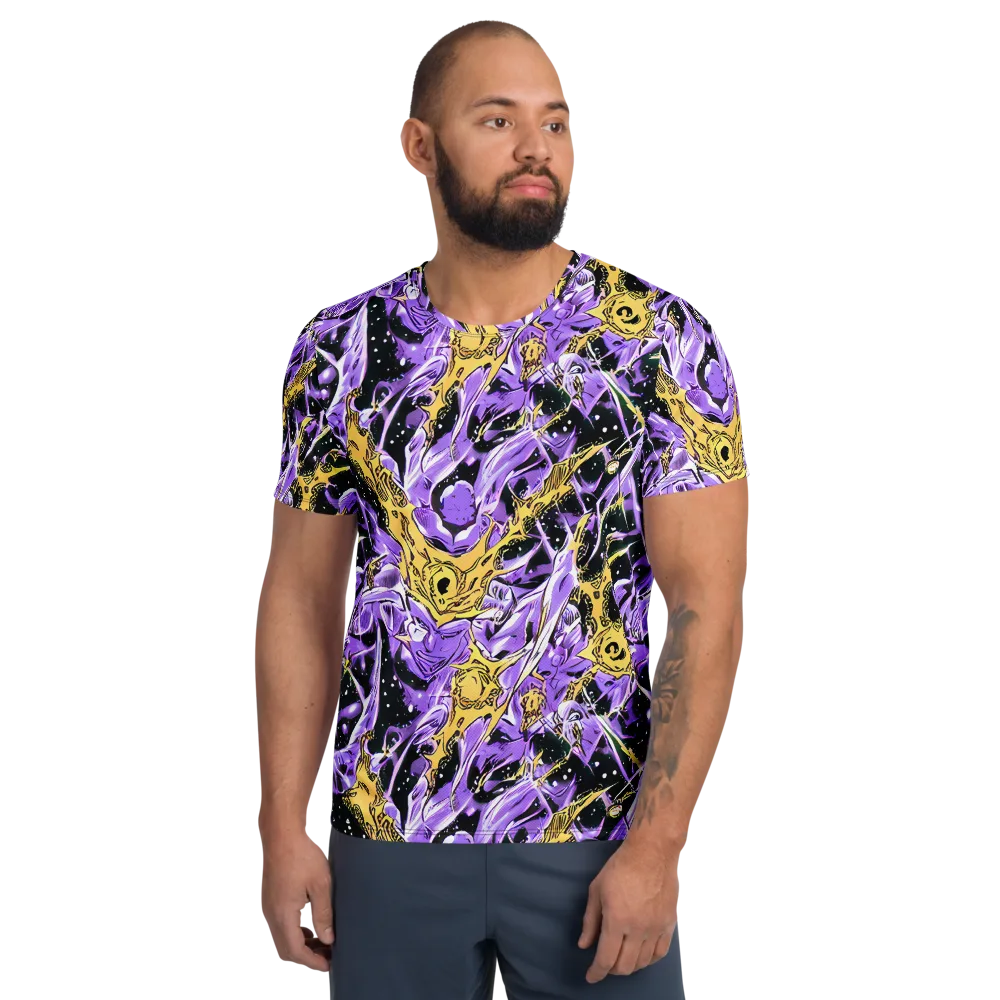 Violet Riot on Men's Athletic T-Shirt — Front