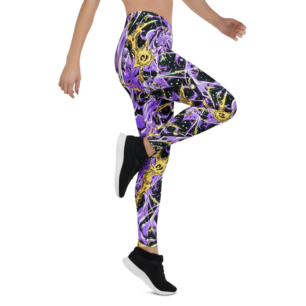 Violet Riot on Leggings — Right