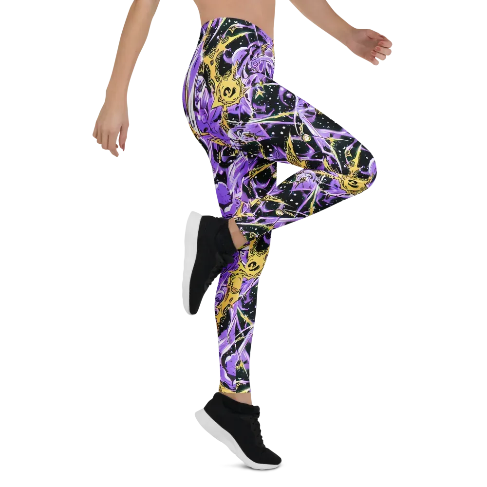 Violet Riot on Leggings — Right