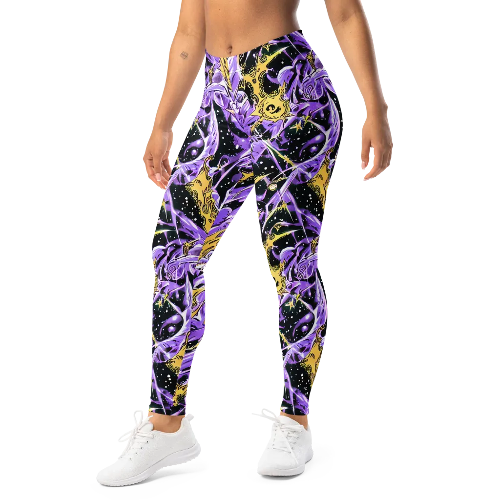 Violet Riot on Leggings — Left Front