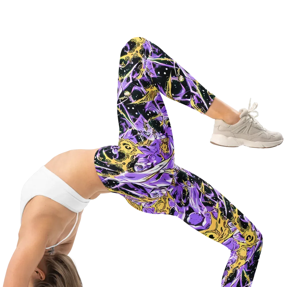 Violet Riot on Leggings — Right