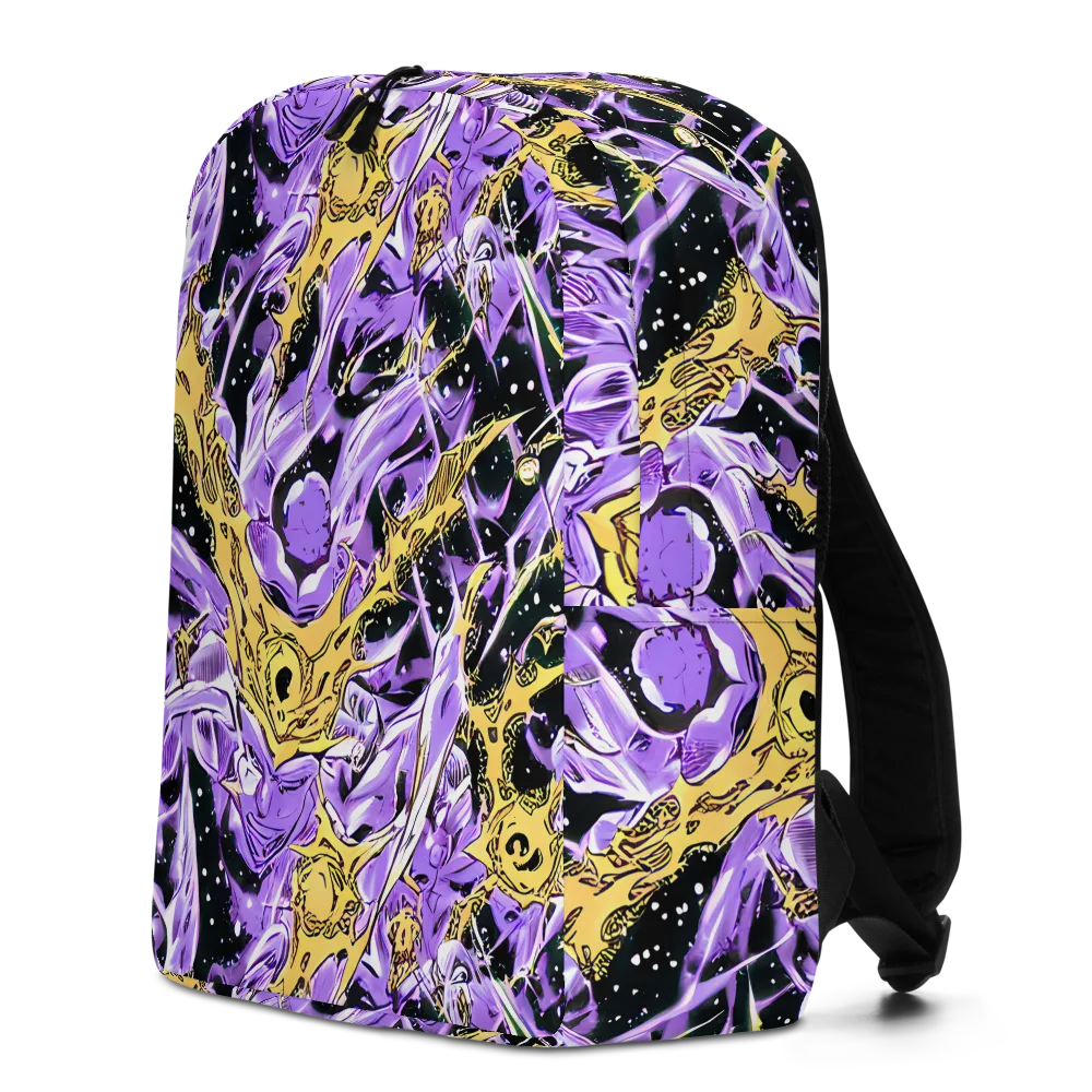 Violet Riot on Minimalist Backpack — Left