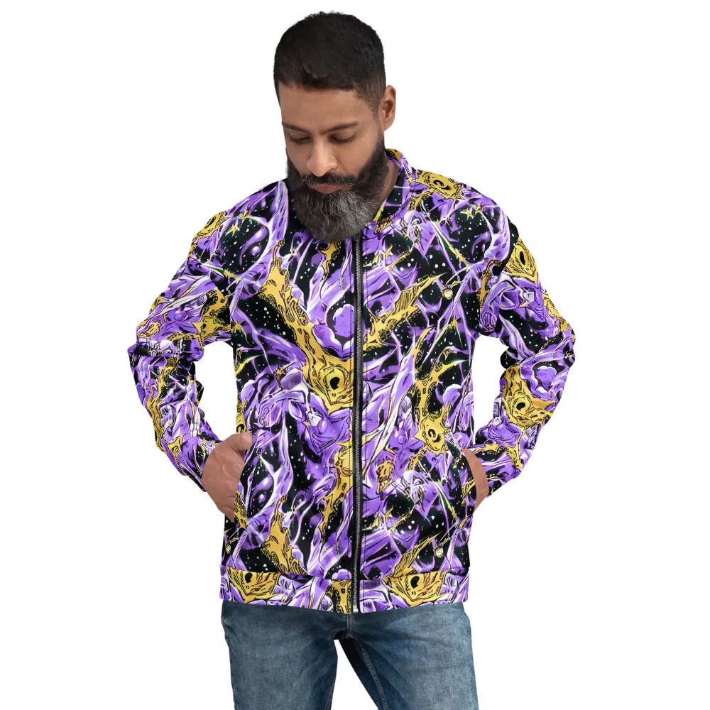 Violet Riot on Bomber Jacket — Front