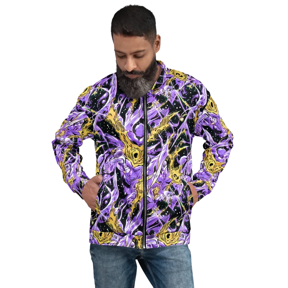 Violet Riot on Bomber Jacket — Front