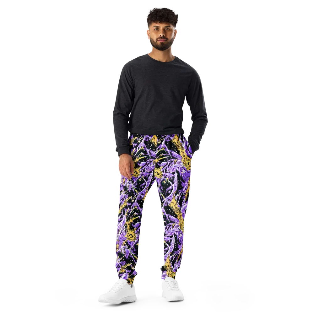 Violet Riot on Men's Joggers — Front