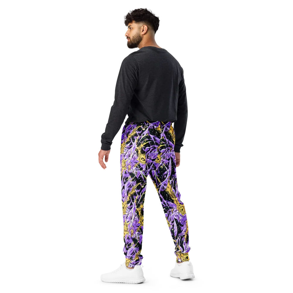 Violet Riot on Men's Joggers — Back