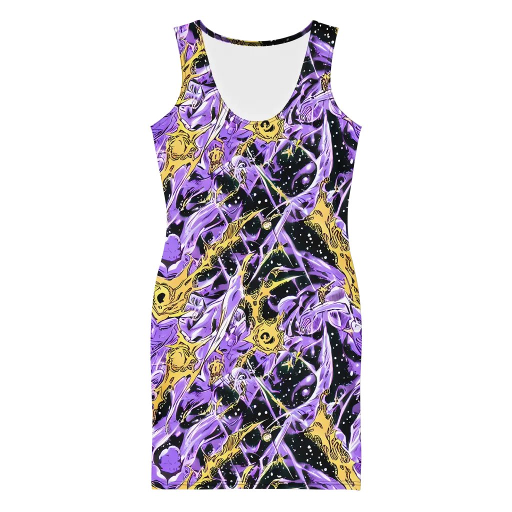 Violet Riot on Bodycon Dress — Front
