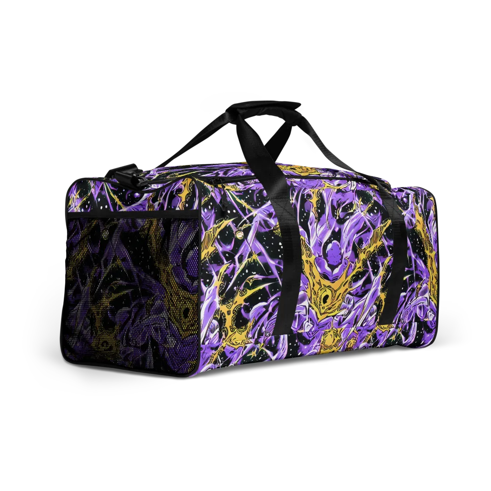 Violet Riot on Duffle Bag — Right Front