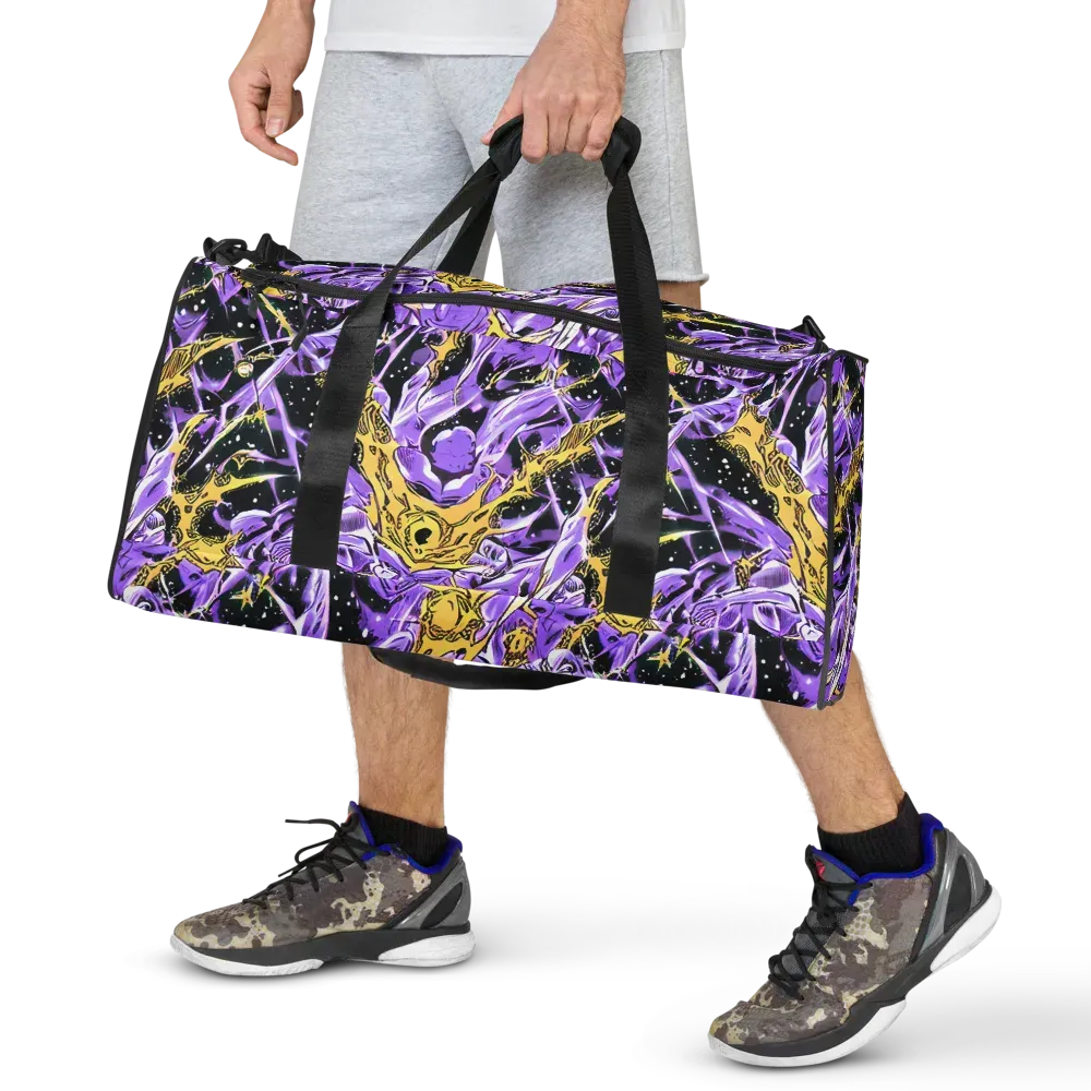 Violet Riot on Duffle Bag — Front