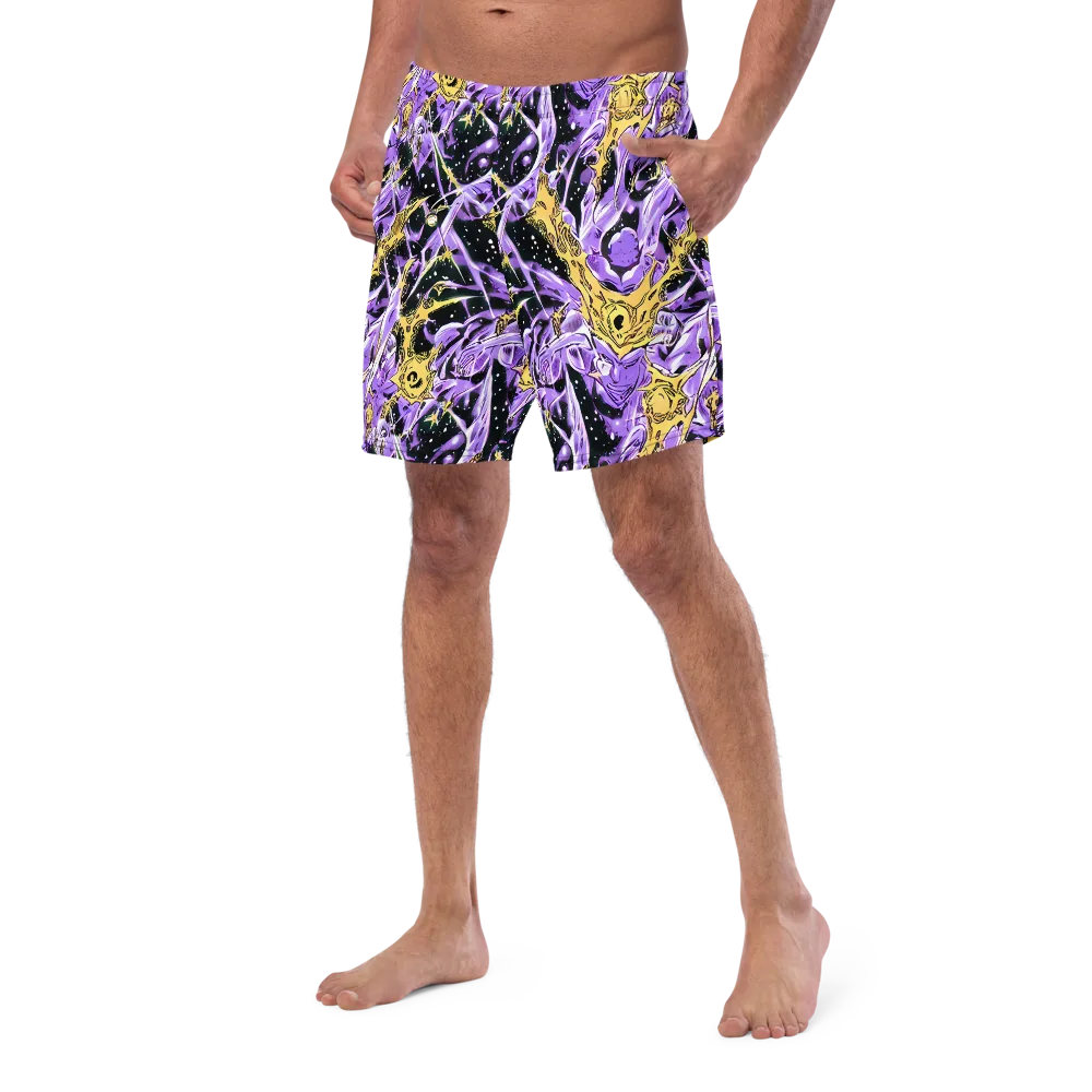 Violet Riot on Swim Trunks — Left Front