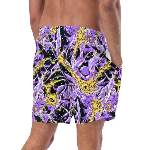 Violet Riot on a Swim Trunks