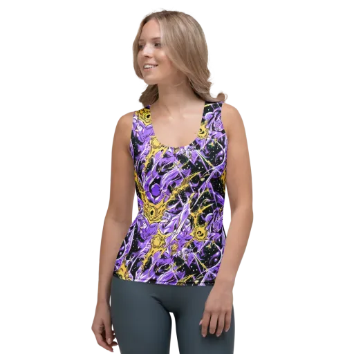 Violet Riot on a Women's Tank Top
