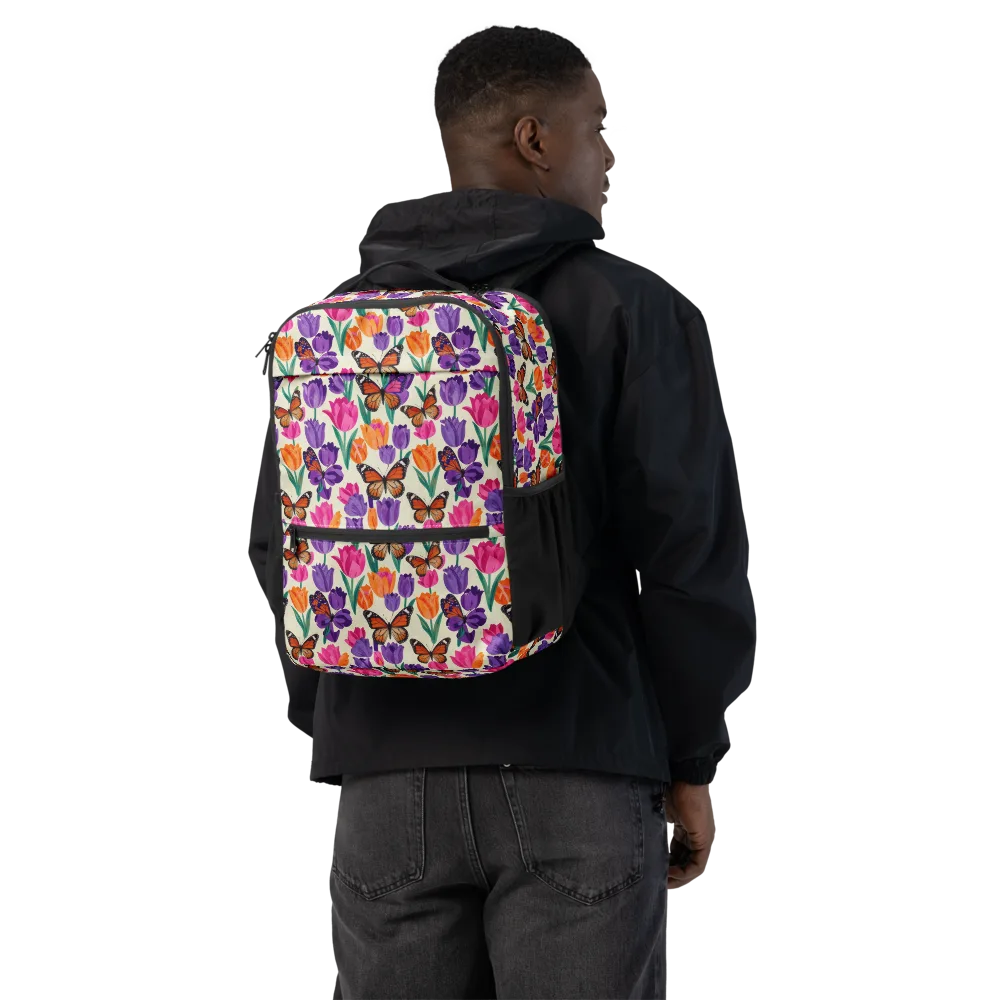 Electric Spring on Utility Backpack — Back