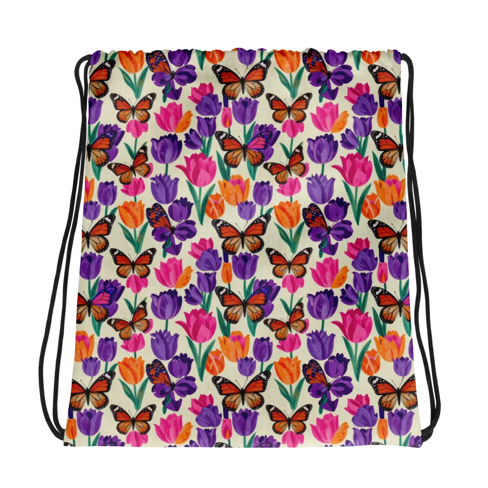 Electric Spring on Drawstring Bag — Photo