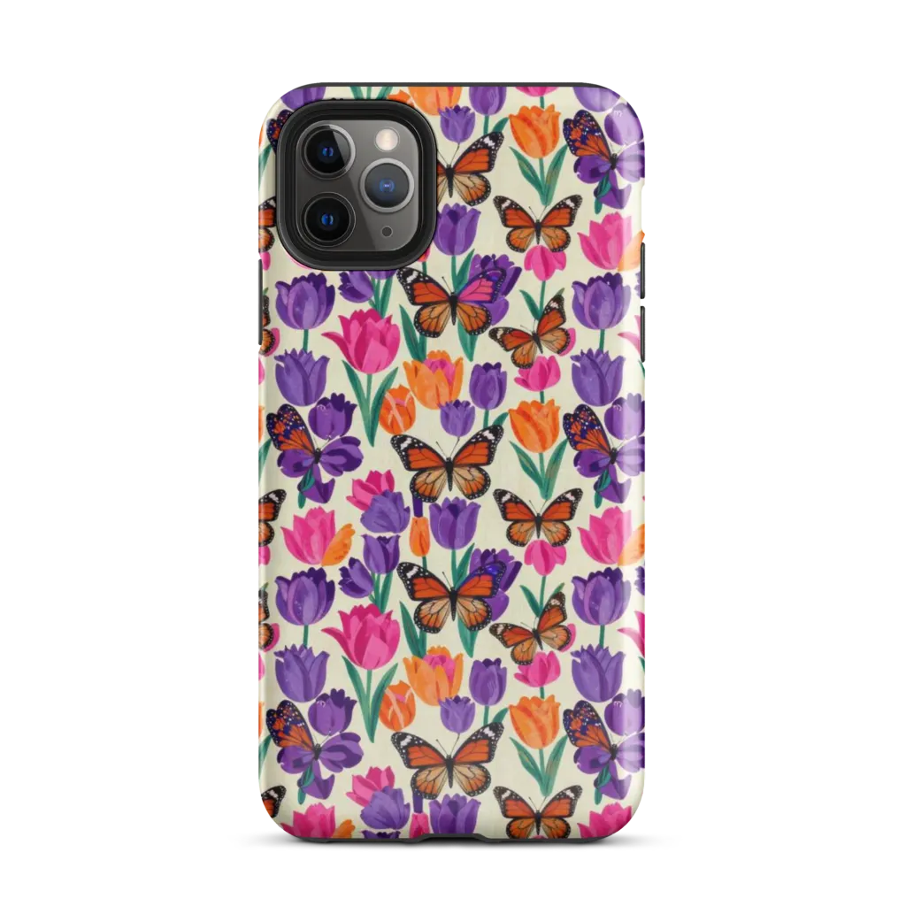 Electric Spring on Tough Case for iPhone® — Front