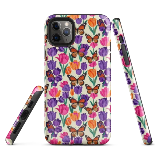Electric Spring on a Tough Case for iPhone®