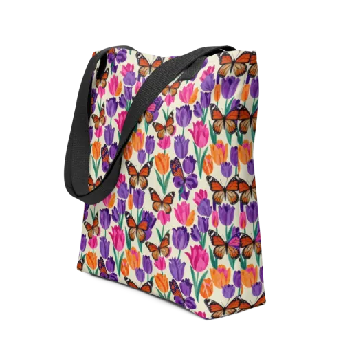 Electric Spring on a Tote Bag