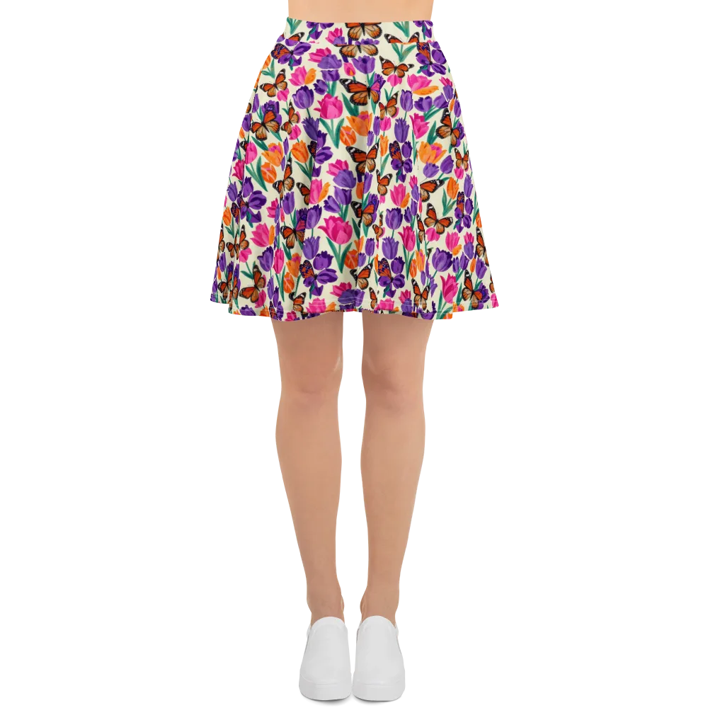 Electric Spring on Skater Skirt — Front