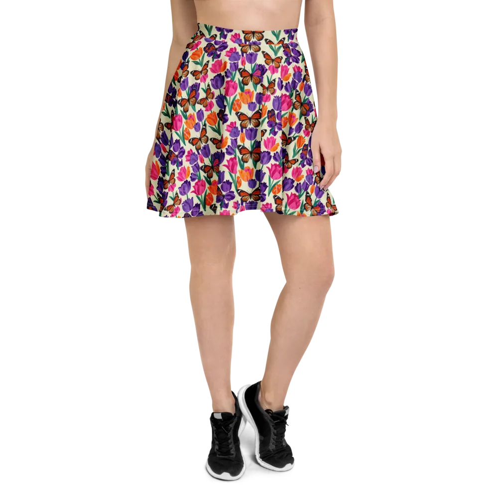 Electric Spring on Skater Skirt — Front