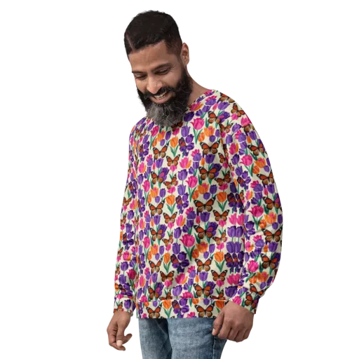 Electric Spring on a Sweatshirt